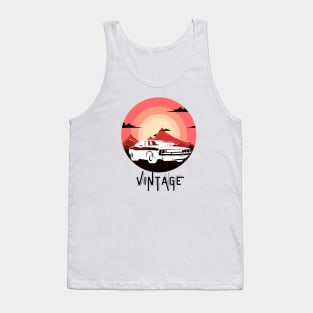 80s Car Tank Top